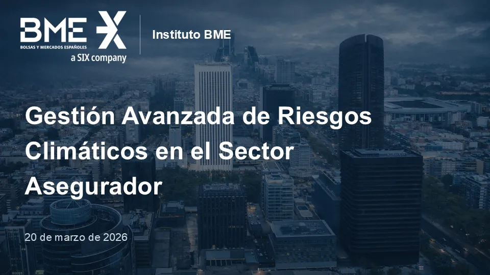 Advanced Climate Risk Management in the Insurance Sector course